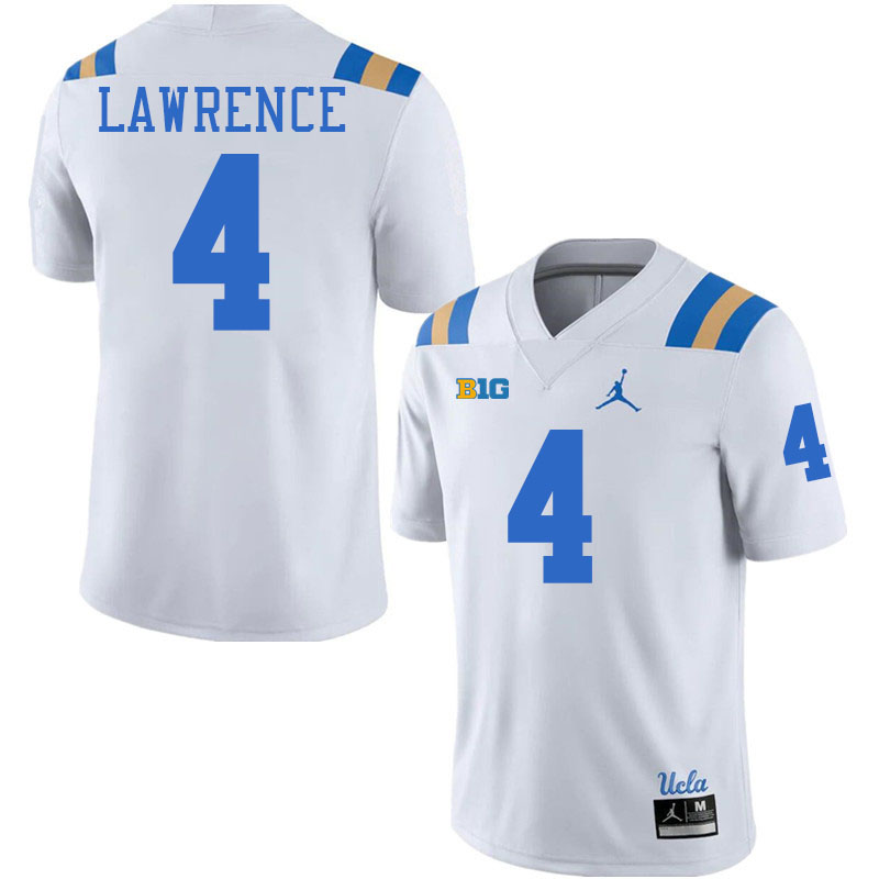 Key Lawrence UCLA Jersey,UCLA Bruins #4 Key Lawrence Jersey Youth College Football Uniforms-White Key Lawrence UCLA Jersey,UCLA Bruins #4 Key Lawrence Jersey Youth College Football Uniforms-White